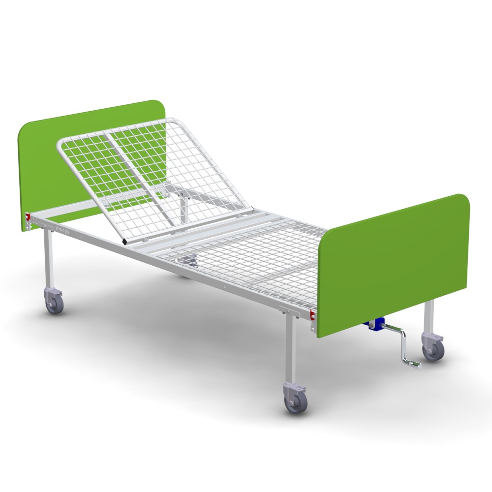 Ліжко медичне 2-секційне КФМ-2nb-3 basic ТМ ОМЕГА